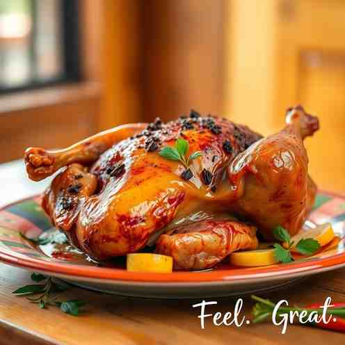 Healthy Congolese Roast Chicken - Taste Good, Feel Great